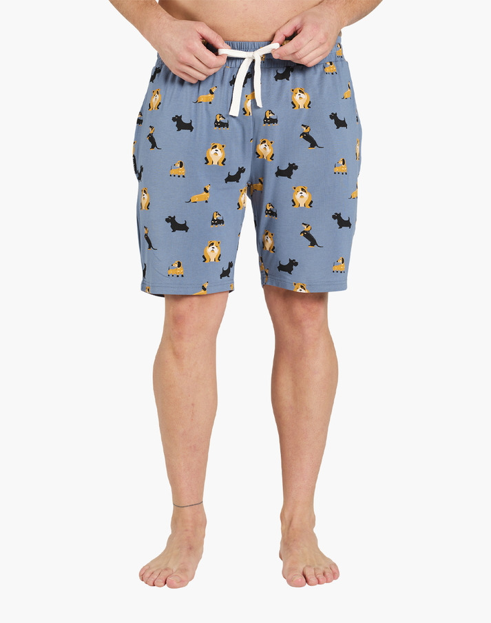 Bamboozld Yappy Days Bamboo Jersey Sleep Shorts Cotton Wool Womens And Mens Fashion Leading Designer Brands Mona Vale Sydney